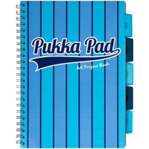 Kołozeszyt Pukka Pad Project Book Vogue A4/100/80g kratka, niebieski